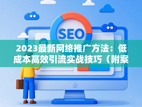 2023最新网络推广方法：低成本高效引流实战技巧（附案例）-第1张图片