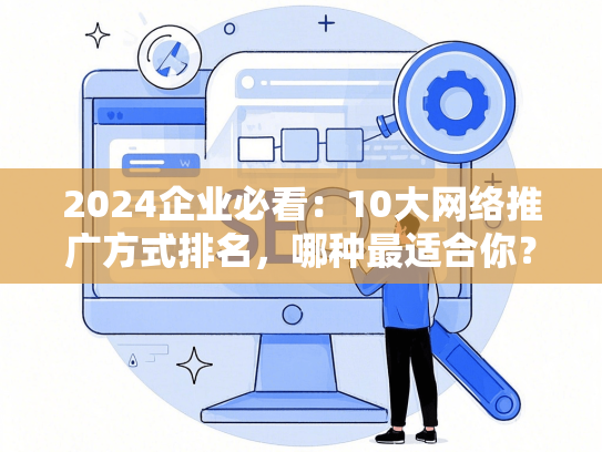 2024企业必看：10大网络推广方式排名，哪种最适合你？