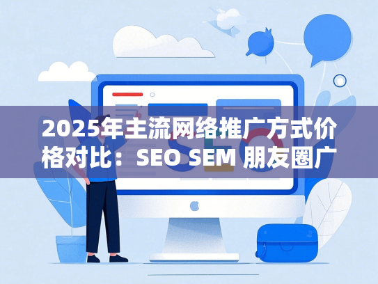 2025年主流网络推广方式价格对比：SEO SEM 朋友圈广告哪个更划算？