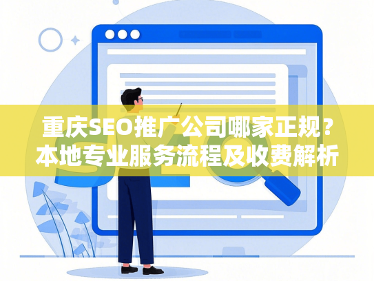 重庆SEO推广公司哪家正规？本地专业服务流程及收费解析