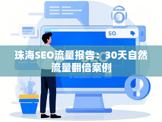 珠海SEO流量报告：30天自然流量翻倍案例