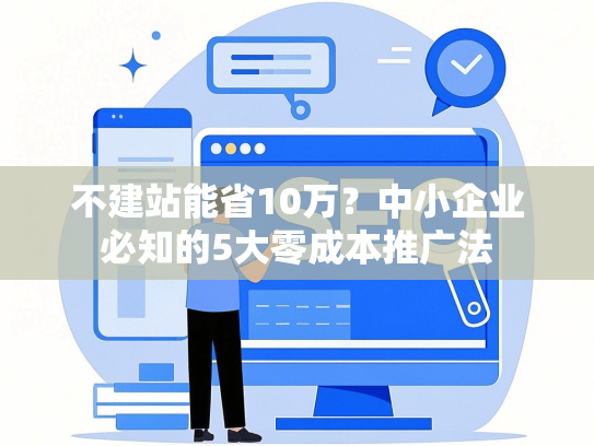 不建站能省10万？中小企业必知的5大零成本推广法