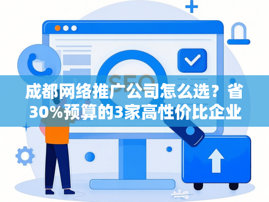 成都网络推广公司怎么选？省30%预算的3家高性价比企业