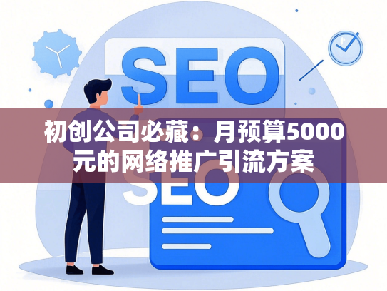 初创公司必藏：月预算5000元的网络推广引流方案