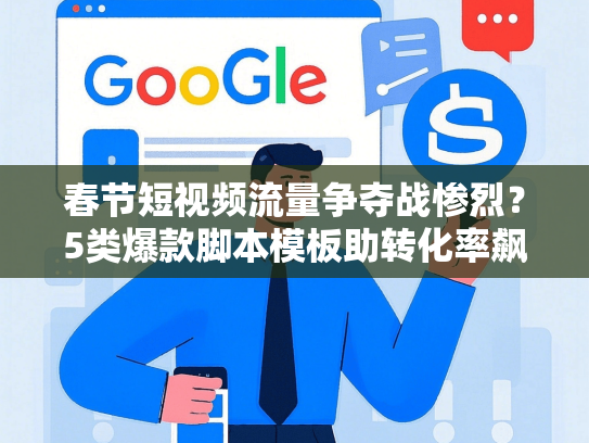 春节短视频流量争夺战惨烈？5类爆款脚本模板助转化率飙升73%