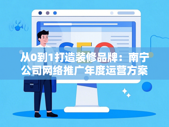 从0到1打造装修品牌：南宁公司网络推广年度运营方案