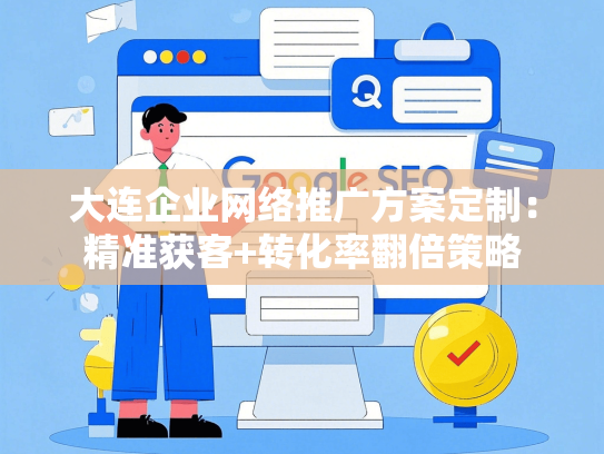 大连企业网络推广方案定制：精准获客+转化率翻倍策略