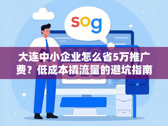 大连中小企业怎么省5万推广费？低成本撬流量的避坑指南