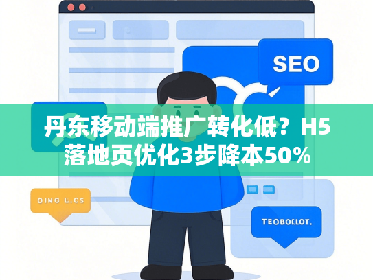 丹东移动端推广转化低？H5落地页优化3步降本50%