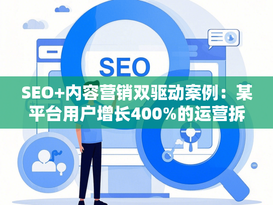 SEO+内容营销双驱动案例：某平台用户增长400%的运营拆解-第1张图片