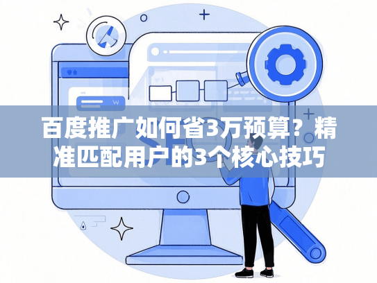 百度推广如何省3万预算？精准匹配用户的3个核心技巧