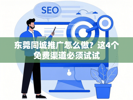 东莞同城推广怎么做？这4个免费渠道必须试试