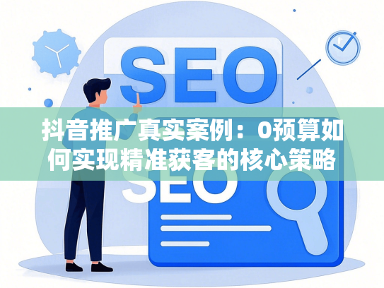 抖音推广真实案例：0预算如何实现精准获客的核心策略