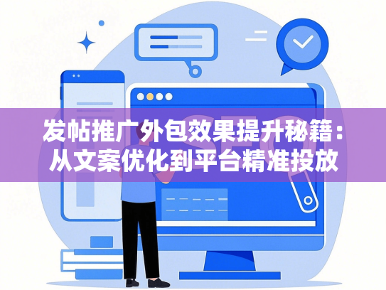 发帖推广外包效果提升秘籍：从文案优化到平台精准投放