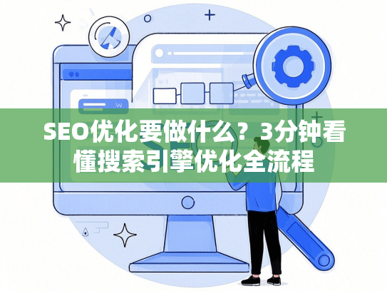 SEO优化要做什么？3分钟看懂搜索引擎优化全流程