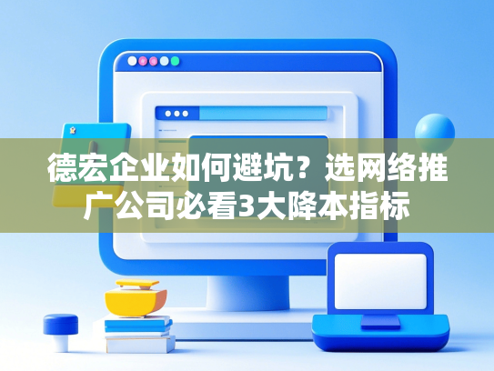 德宏企业如何避坑？选网络推广公司必看3大降本指标
