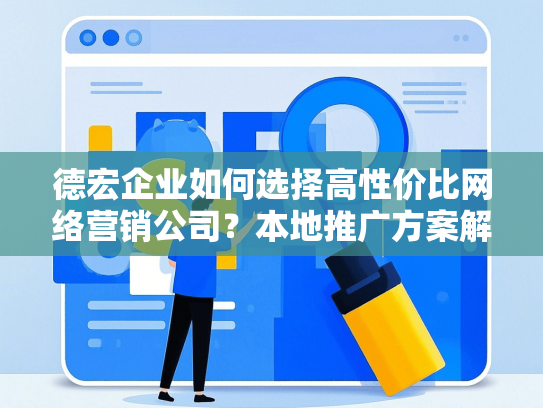 德宏企业如何选择高性价比网络营销公司？本地推广方案解析