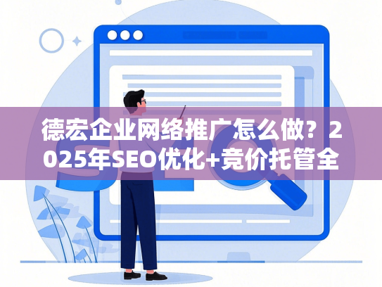 德宏企业网络推广怎么做？2025年SEO优化+竞价托管全攻略