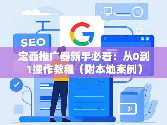 定西推广器新手必看：从0到1操作教程（附本地案例）