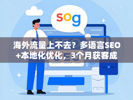海外流量上不去？多语言SEO+本地化优化，3个月获客成本降60%
