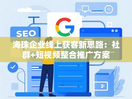 海珠企业线上获客新思路：社群+短视频整合推广方案