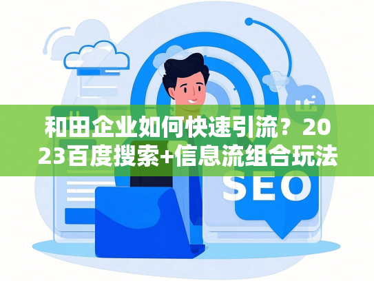 和田企业如何快速引流？2023百度搜索+信息流组合玩法