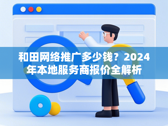 和田网络推广多少钱？2024年本地服务商报价全解析