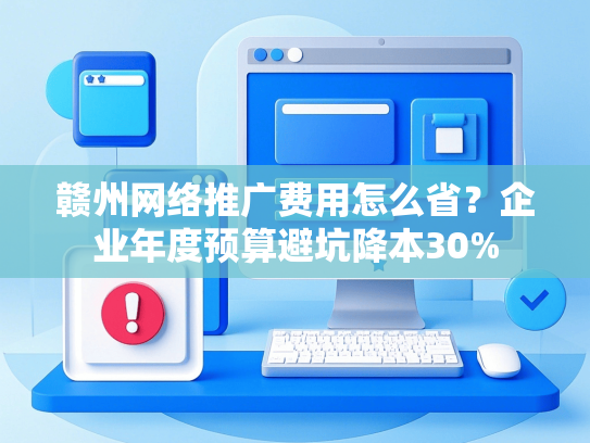 赣州网络推广费用怎么省？企业年度预算避坑降本30%