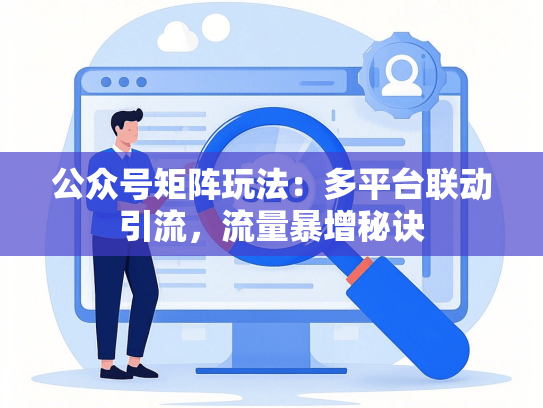公众号矩阵玩法：多平台联动引流，流量暴增秘诀