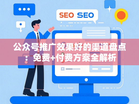 公众号推广效果好的渠道盘点：免费+付费方案全解析-第1张图片