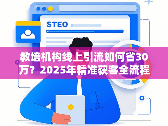 教培机构线上引流如何省30万？2025年精准获客全流程拆解