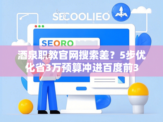 酒泉职教官网搜索差？5步优化省3万预算冲进百度前3-第1张图片