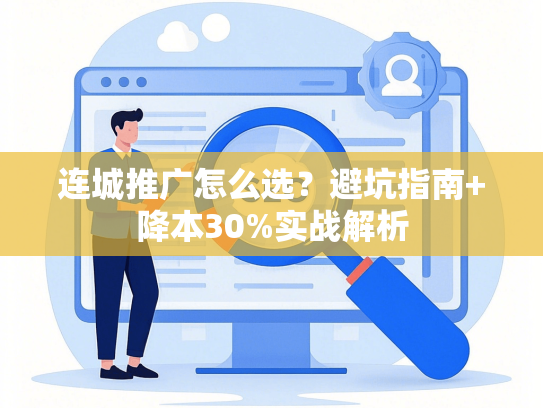 连城推广怎么选？避坑指南+降本30%实战解析
