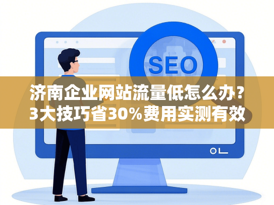 济南企业网站流量低怎么办？3大技巧省30%费用实测有效