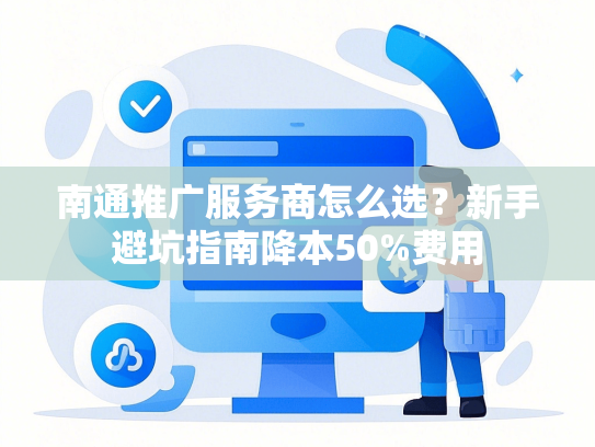 南通推广服务商怎么选？新手避坑指南降本50%费用