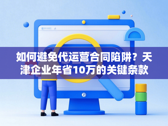 如何避免代运营合同陷阱？天津企业年省10万的关键条款解析