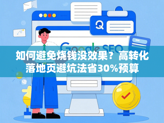 如何避免烧钱没效果？高转化落地页避坑法省30%预算