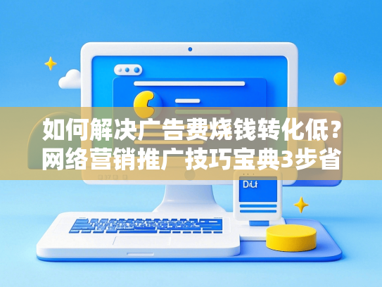 如何解决广告费烧钱转化低？网络营销推广技巧宝典3步省30%成本
