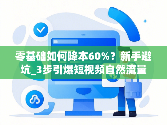 零基础如何降本60%？新手避坑_3步引爆短视频自然流量