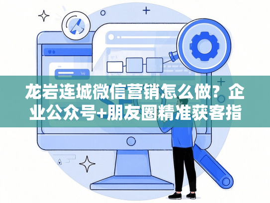 龙岩连城微信营销怎么做？企业公众号+朋友圈精准获客指南