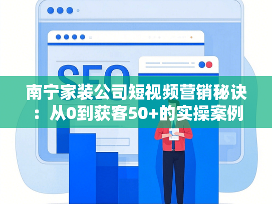 南宁家装公司短视频营销秘诀：从0到获客50+的实操案例