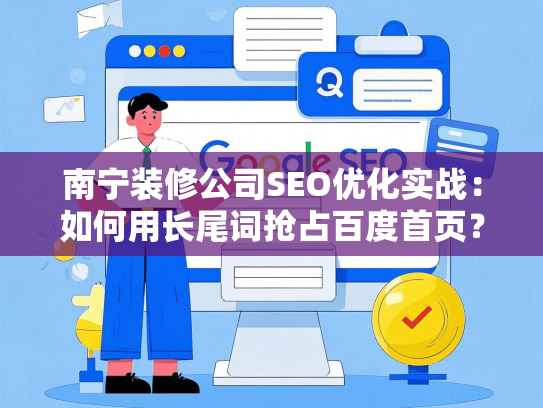 南宁装修公司SEO优化实战：如何用长尾词抢占百度首页？