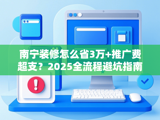 南宁装修怎么省3万+推广费超支？2025全流程避坑指南