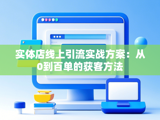 实体店线上引流实战方案：从0到百单的获客方法