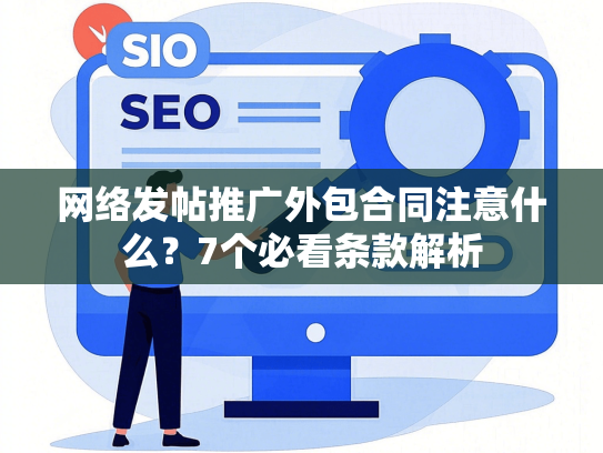 网络发帖推广外包合同注意什么？7个必看条款解析