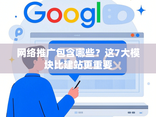 网络推广包含哪些？这7大模块比建站更重要