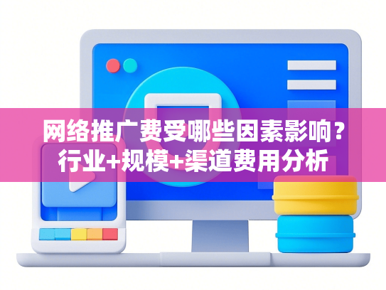 网络推广费受哪些因素影响？行业+规模+渠道费用分析