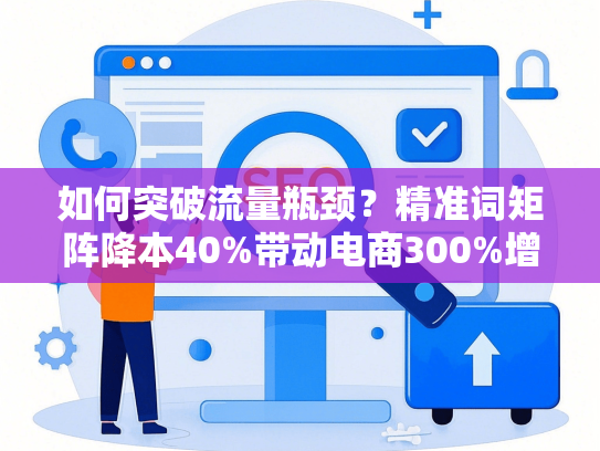 如何突破流量瓶颈？精准词矩阵降本40%带动电商300%增长