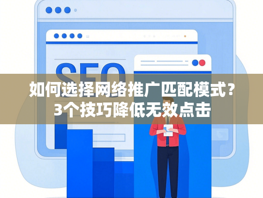 如何选择网络推广匹配模式？3个技巧降低无效点击