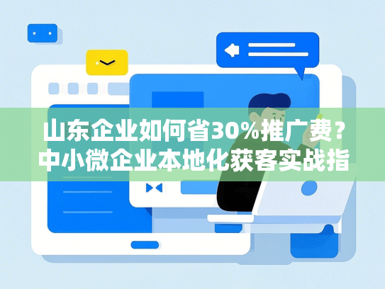 山东企业如何省30%推广费？中小微企业本地化获客实战指南